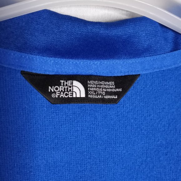 The North Face Men's Blue Long Sleeve 1/4 Zip Athletic Athleisure Sweatshirt XXL - Picture 8 of 8